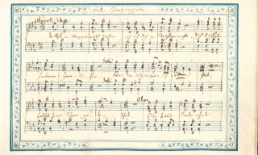 Die Originalhandschrift des «Schweizer Psalms» befindet sich in der Nationalbibliothek.
