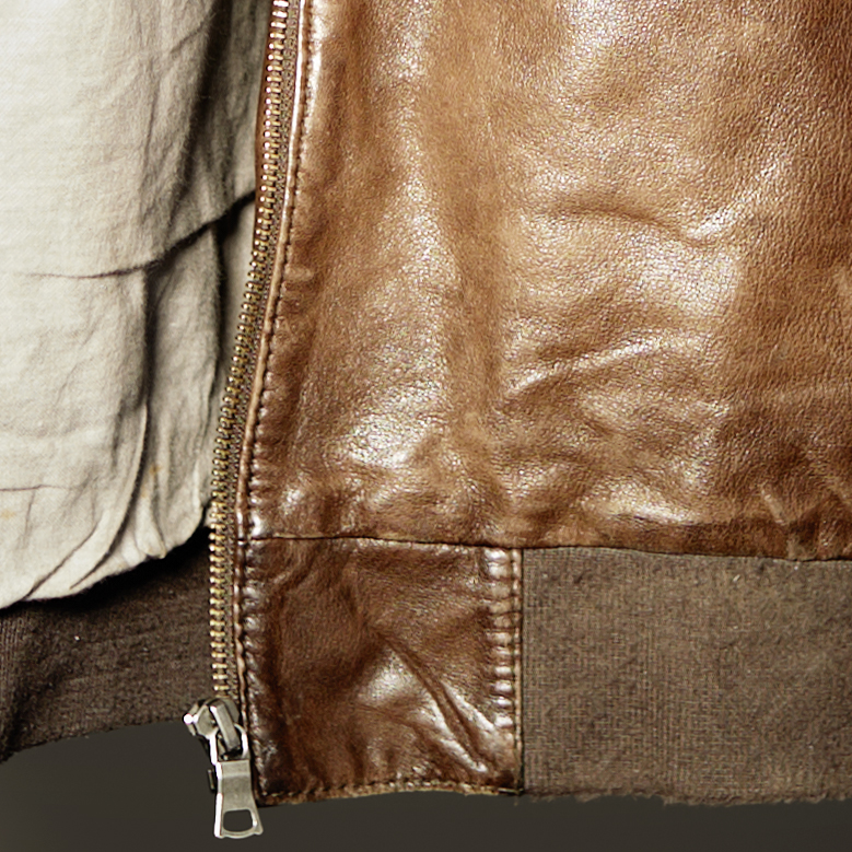 Lederjacke