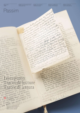Titelbild unter Verwendung eines Fotos von Flurin Bertschinger, Schweizerische Nationalbibliothek