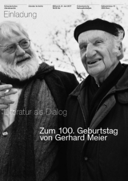 Foto: Gerhard Meier und Werner Morlang © Werner Gadliger