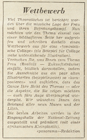 Wettbewerbsausschreibung