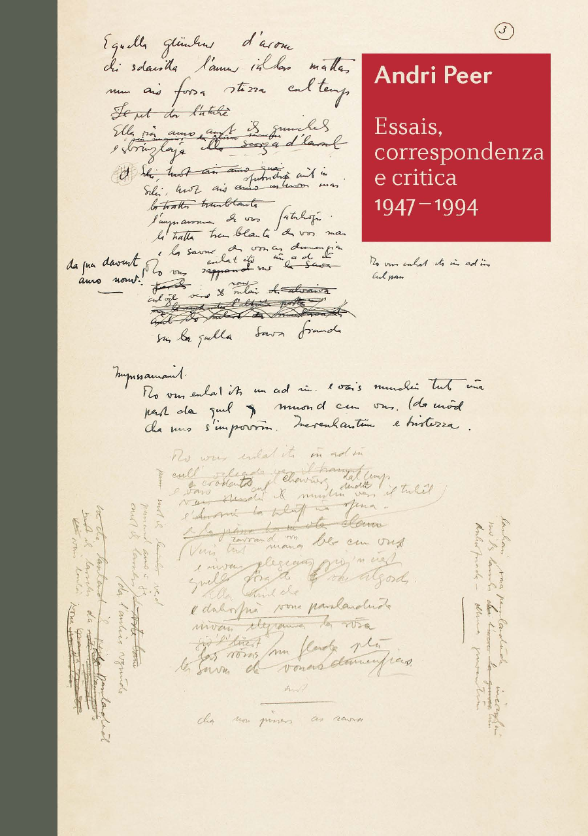 Cover Essais, corrispondenza e critica 1947-1994