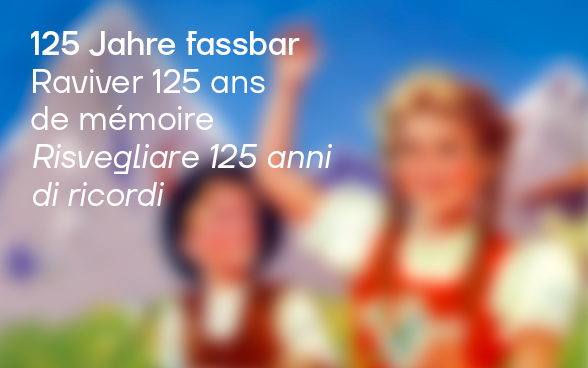 Keyvisual: 125 ans Bibliothèque nationale suisse