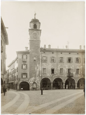 Bellinzona, palais municipal, photographie archive Josef Zemp, 1942.