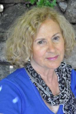 Eveline Hasler con un sorriso meditabondo.