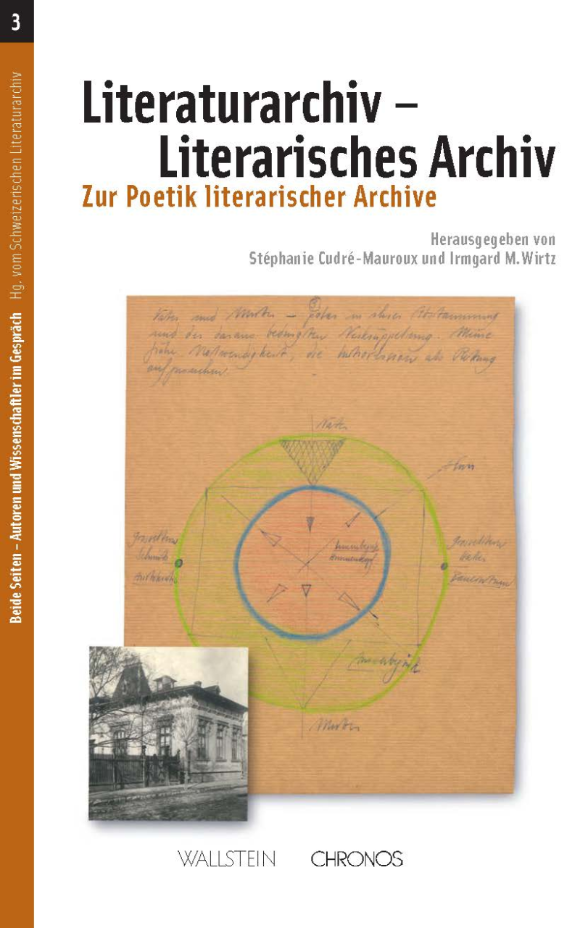 Irmgard Wirtz, Stéphanie Cudré-Mauroux (Hrsg.): Literaturarchiv – Literarisches Archiv