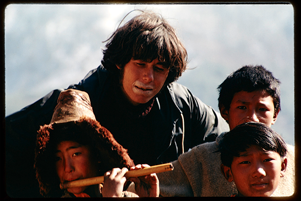 J.-M. Lovay in Nepal, 1969.